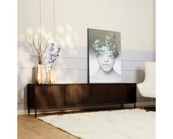 StarFurn Tv-meubel Madison - Bruin Hout - 210x45x55cm