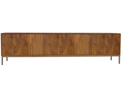 StarFurn Tv-meubel Madison - Naturel Hout - 210x45x55cm