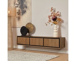 Starfurn - Tv meubel RichWood - Bruin - 35x160x30 cm