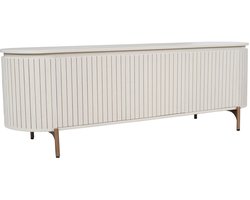 Starfurn - Tv-meubel Solana mangohout 165 cm - zand