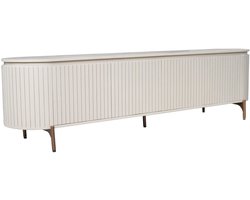 Starfurn - Tv-meubel Solana mangohout 210 cm - zand