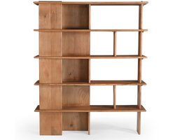 Starfurn Wandkast Lina - Naturel Hout - 150x40x180cm