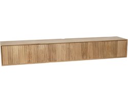 Starfurn zwevend tv meubel Madison natural 240x35x30 cm mangohout