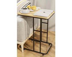 STAR&STER Bijzettafel Houten Tafel Moderne Effen Middentafel woonkamertafel, theetafel,Banktafel Nesttafel Koffiebank Dienblad HOGE KWALITEIT