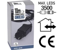 Startsnoer koppelbare kerstverlichting - 10 meter - Buiten - 31V - Decoratie verlichting Snoer