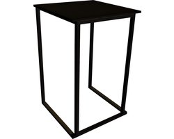 Statafel Bari outdoor 70x70cm  Compact zwart