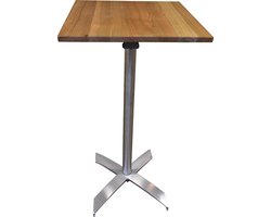 Statafel Bologna 60x60cm Iepen blad