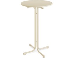 Statafel Rond Zand - Gewicht 12kg - 80x80x109cm