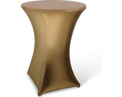 Statafelshop - Statafelrok - Goud - Ø85 cm