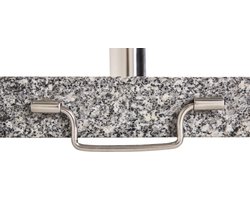 Stathera parasolvoet grijs.