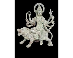 statue de Durga,kali en bronze/Inde/Asie