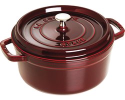 Staub Braadpan - Rond - 24 cm - Grenadine