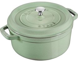 Staub Braadpan - Rond - 24 cm - Groen