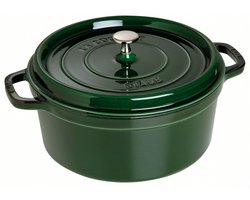 Staub Braadpan - Rond - 28 cm - Basilicum