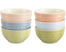 Staub Ceramic Macaron bowl 12cm set van 6