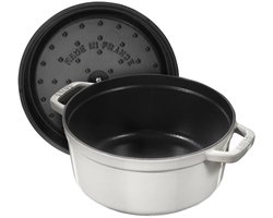 Staub Cocotte rond 26cm wit