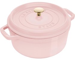 Staub Gietijzeren Cocotte Braadpan 6.7L - Roze