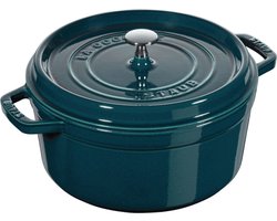 Staub 'La Mer' New Classic Braadpan - 26 CM - Blauw