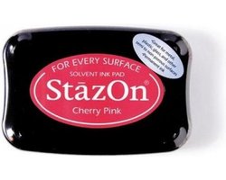 Stazon snedrogend inktkussen Cherry Pink SZ-81 kersen roze