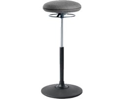 Steady - Ergonomische werkkruk - Zit sta kruk - Blazer Antraciet (Fair Furniture Group – Nederlands Familiebedrijf)