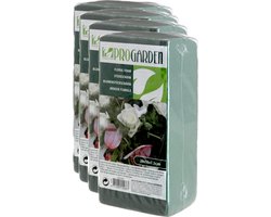Steekschuim/oase - nat - 20 x 10 x 7 cm - groen - 4x stuks
