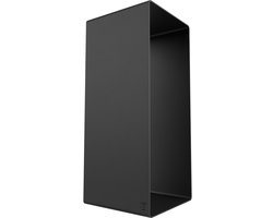 Steellish 3D Zuil Commodus – Sokkel - Plantenzuil – Zwart – Metaal – 76cm