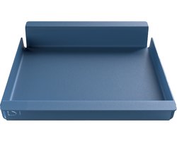 Steellish Dienblad Vierkant - Tray - Aluminium - Blauw Grijs - 34×28×5