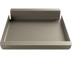 Steellish Dienblad Vierkant - Tray - Aluminium - Taupe - 34 × 28 × 5cm