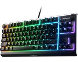 SteelSeries Apex 3 TKL - Gaming Toetsenbord - RGB - IP32 Waterbestendig - US Layout - Zwart