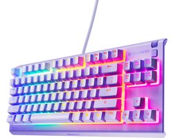 SteelSeries Apex 3 TKL - Lavender - RGB Gaming Toetsenbord - US Qwerty - IP32 Waterbestendig