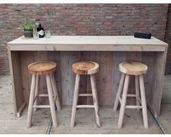 Steigerhouten Barmeubel - Aperitief bar - Buitenbar