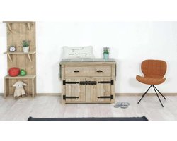Steigerhouten dressoir Arthur 3 - oud steigerhout - 100x60x90h - kwaliteit