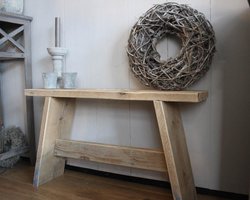 steigerhouten krukje - bankje - Gebruikt hout - 70x19,5x47 cm