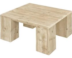 Steigerhouten salontafel Home - bruin - 120x66x40h
