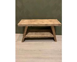 Steigerhouten sidetable Memphis,bijzet tafel,bankje,Landelijke woon inrichting