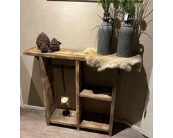 Steigerhouten sidetable Youston,Landelijke,Woonkamer inrichting