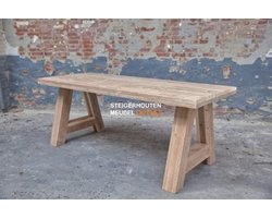 Steigerhouten tafel 'Jason'