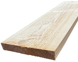 Steigerplank | Plank | Vuren hout | 100cm | 30x195mm | Wandplank | Boekenplank | Wandplank hout | Fijn gezaagd