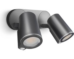 Steinel DUO LED-Spot - Wandlamp met Bewegingssensor - Bluetooth - Antraciet