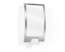Steinel sensorlamp L 22 E27 Fitting - Waterdicht IP44 - Rechthoek - Zilver