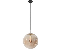 Steinhauer - hanglamp - Bollique - amberkleurig messing - glas metaal - Ø 40cm - E27 - 4186ME