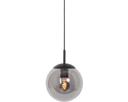 Steinhauer - hanglamp - Bollique - zwart - glas metaal - Ø 20cm - E27 - 3496ZW