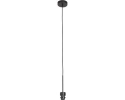Steinhauer hanglamp Sparkled light - zwart - metaal - 11 cm - E27 fitting - 3602ZW
