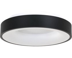 Steinhauer - Plafondlamp Ringlede Ø 30 cm 3086 zwart