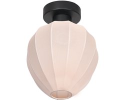 Steinhauer - plafonniere - Bloeba - beige - metaal textiel - E27 - 4370ZW