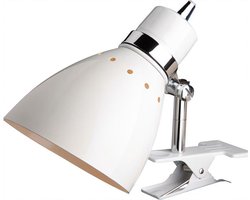 Steinhauer Spring - Wandlamp - 1 lichts - Wit - Klemlamp