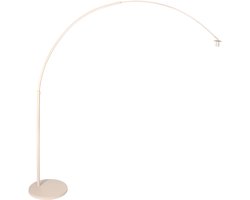 Steinhauer - vloerlamp - Sparkled Light - beige - metaal - booglamp - E27 - 7268CR