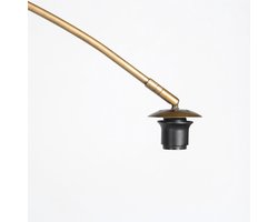 Steinhauer - vloerlamp - Sparkled Light - brons naturel - gras metaal - booglamp - E27 - 4303BR