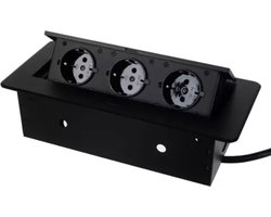 Stekkerdoos Inbouw Pop up stekkerblok - Stekkerblok / Stopcontact voor Keukeneiland of Bureau - Verborgen Stopcontact