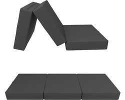 Stellar Logeerbed Opvouwbaar - Logeerbed Inklapbaar - Logeermatras Opvouwbaar - Vouwmatras - Waterdicht Campingmatras - Gastmatras - Vouwbed - Gastbed